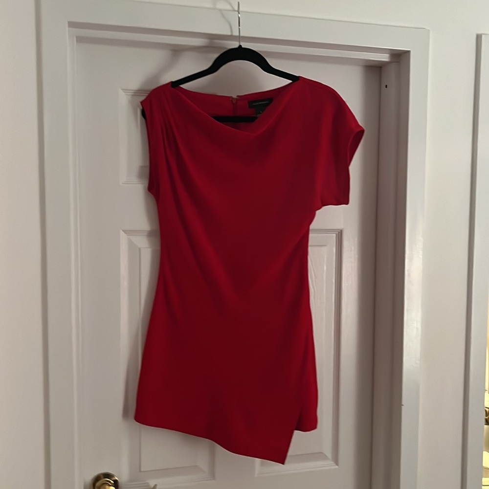 Club Monaco Holiday Red Party Romper